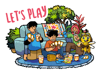 Teajus Sticker by Wings Corporation