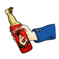 Drink Hand Sticker by Piana Vyshnia