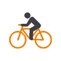 Supercykelstierne bicycle cykel supercykelstier supercykelsti Sticker