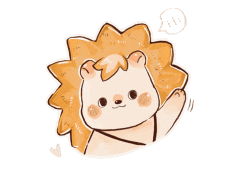 Niniouo giphyupload hi 可愛 nini Sticker