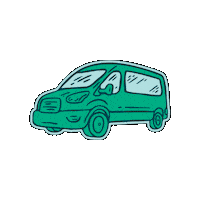 alaskawildlights tour van northern lights van life Sticker