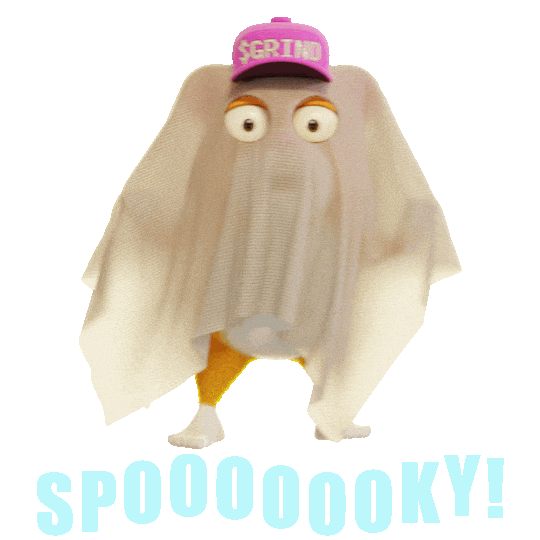 Dont Be Afraid Fright Night Sticker by Grind