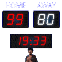80 Away Sticker