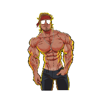 Fitness Kiss Sticker