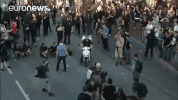 euronews hamburg g20 pizza man GIF