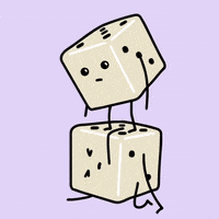 TinyDiceBuddies animated joke best friend 2d animation GIF
