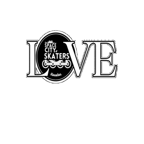 Skatelove Sticker by SpaceCitySkaters