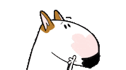 think Sticker by Jimmy the Bull