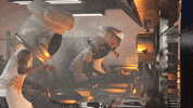 AkuDreams animation food cooking breakfast GIF