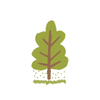naturesupplyco nature tree leaves trees Sticker