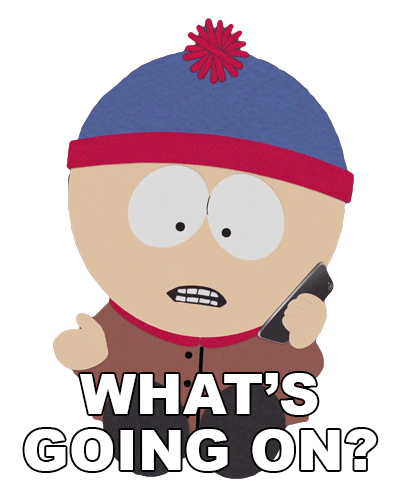 Stan Marsh What Sticker by South Park