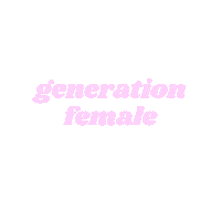Womens Equality Day Sticker by Generation Female Global