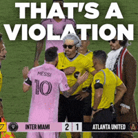 Too Far Penalty GIF