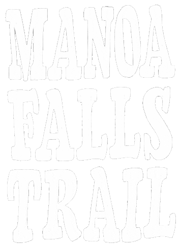 Manoa Falls Hawaii Sticker