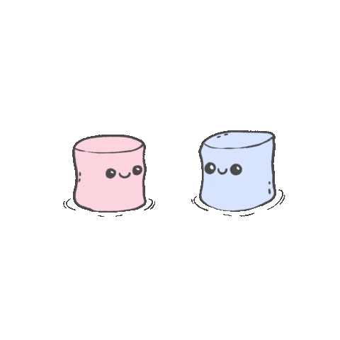 Marshmallow Love Sticker