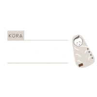 kuraorganics organic kura snug its here Sticker