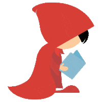 Rrh Sticker by BigBadWolfBooks