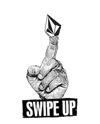 Point Swipe Up Sticker by Volcom