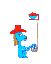 Wind Up Fishing Sticker by Finely Tuned