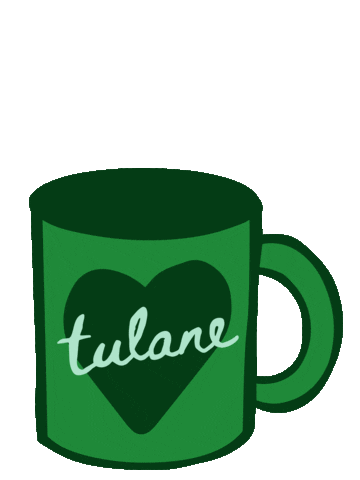 New Orleans Coffee Sticker by Tulane University