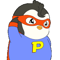 Think About It Sticker by Pudgy Penguins