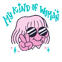 Mykyndofwoman Sticker by ZRO30