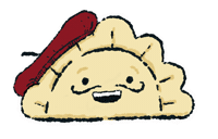 Happy Pierogi Sticker