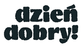 Dzien Dobry Typography Sticker