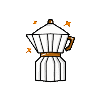 Coffee Morning Routine Sticker by Keva Epale