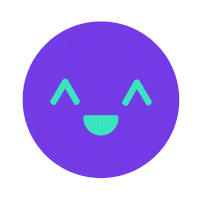 Happy Sticker by Guia MKT