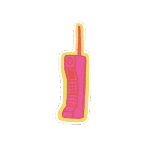 Phone Oldphone Sticker