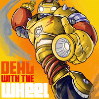 Medoarts bouncer skylanders medoartsgif dealwiththewheel GIF