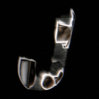 Glitch Alphabet GIF