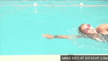 swimming GIF