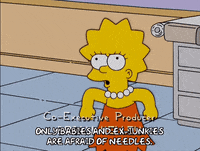 angry lisa simpson GIF