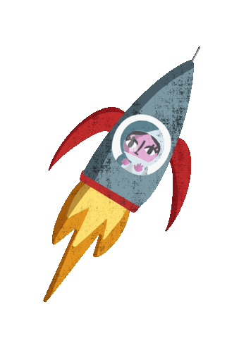 Fire Space Sticker