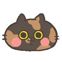 catlifesquarefish cat yes 貓 點頭 Sticker