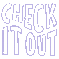 Check It Out Look Here Sticker