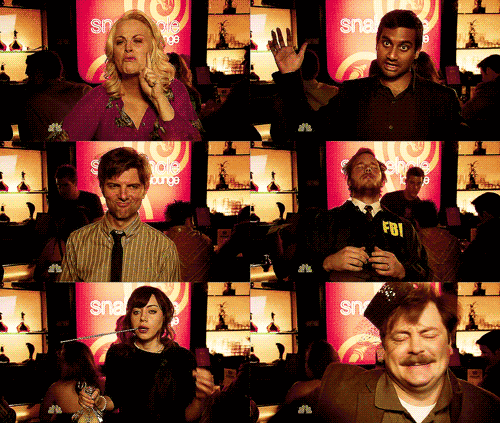 drunk parks and recreation GIF