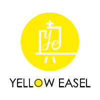 Art Studio Logo Sticker by Yellow Easel