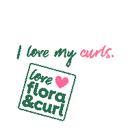 Afro Hair Curls Sticker by Flora & Curl