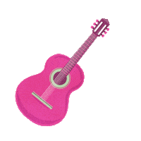 Guitar Sticker by Nita Cosmetics