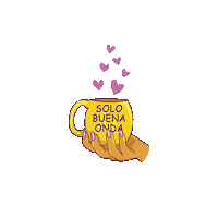 Julietainthehouse mood amor cafe corazon Sticker