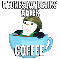 Happy Wednesday Morning Sticker by Pudgy Penguins