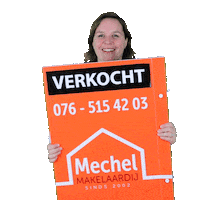 Makelaar Bibian Sticker by MechelMakelaardij