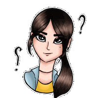 Confused Sticker