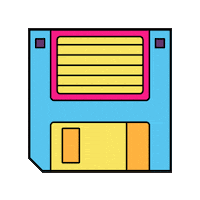 Save Old School Sticker