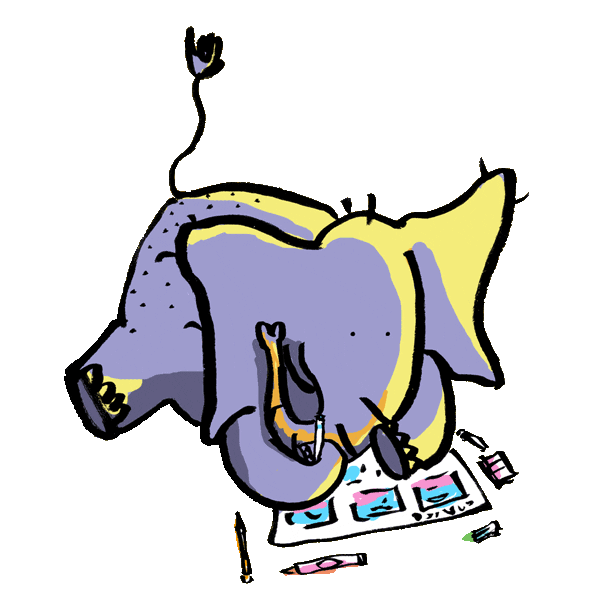 sindyelefante giphyupload elephant elefante elefantito Sticker