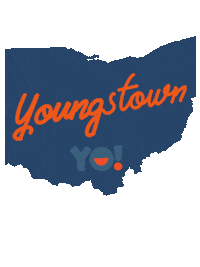 Ohio Youngstown Sticker by Yo App
