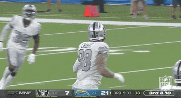 Las Vegas Raiders Football GIF by NFL